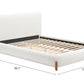 Baris Ivory Queen Bed