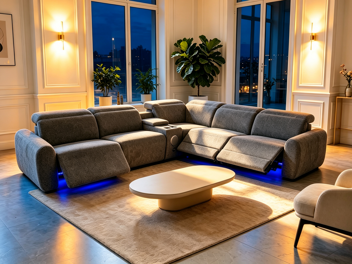 Anselm Power Reclining Sectional