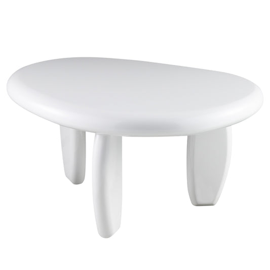 Wylie White High Gloss End Table