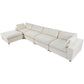 Modular Cloud Sofa Sectional w/ Ottoman 176' (2 Colors)