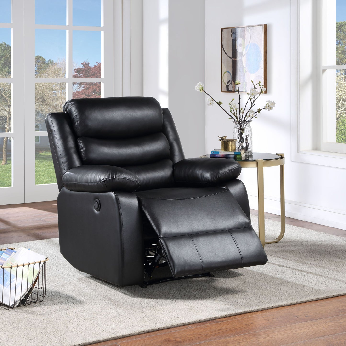Eilbra PU Leather Power Motion Recliner (2 Color Options)