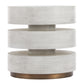Laha Oak White Side Table