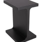 Bama Black Side Table