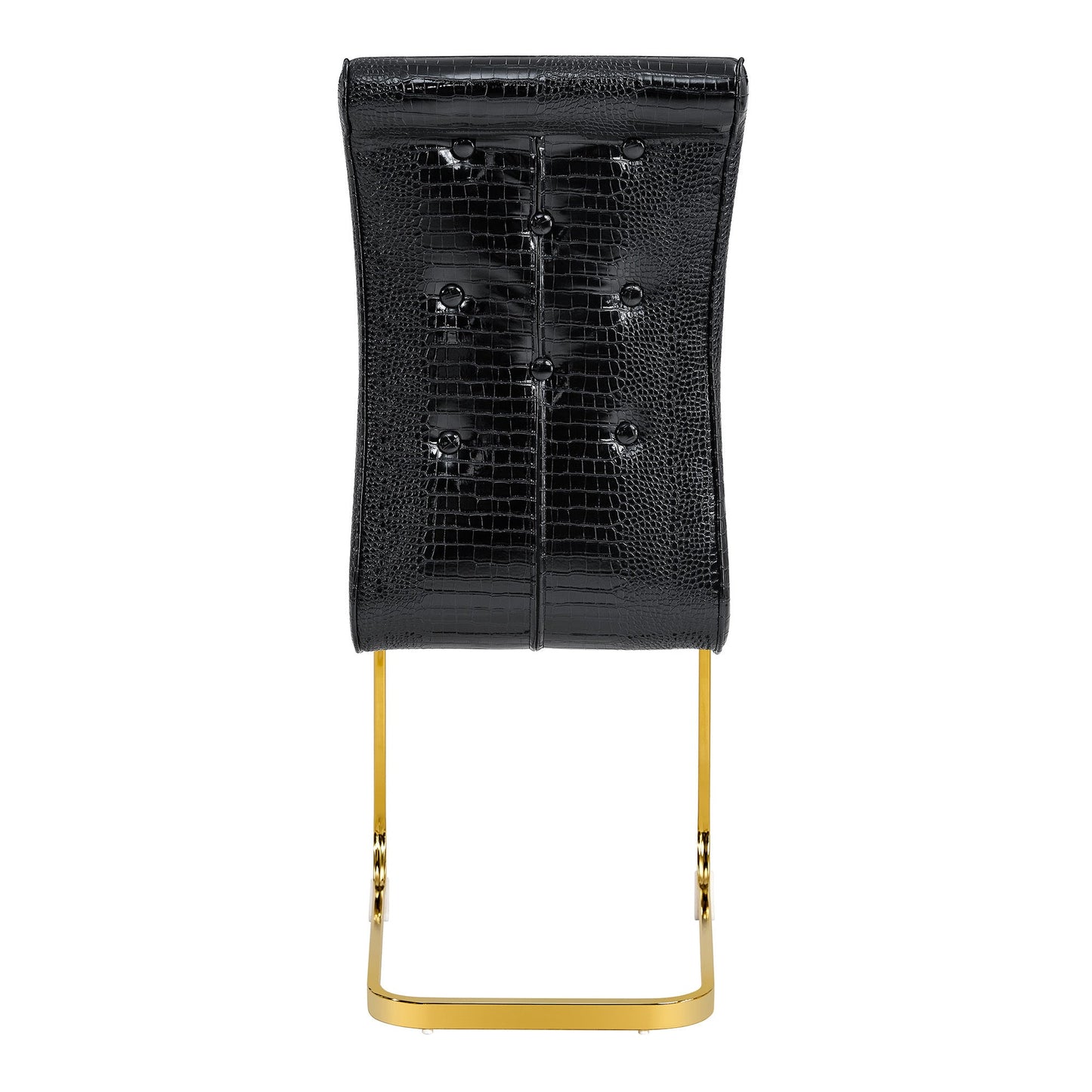 Kinsey Black, Gold Legs, Set of 2
