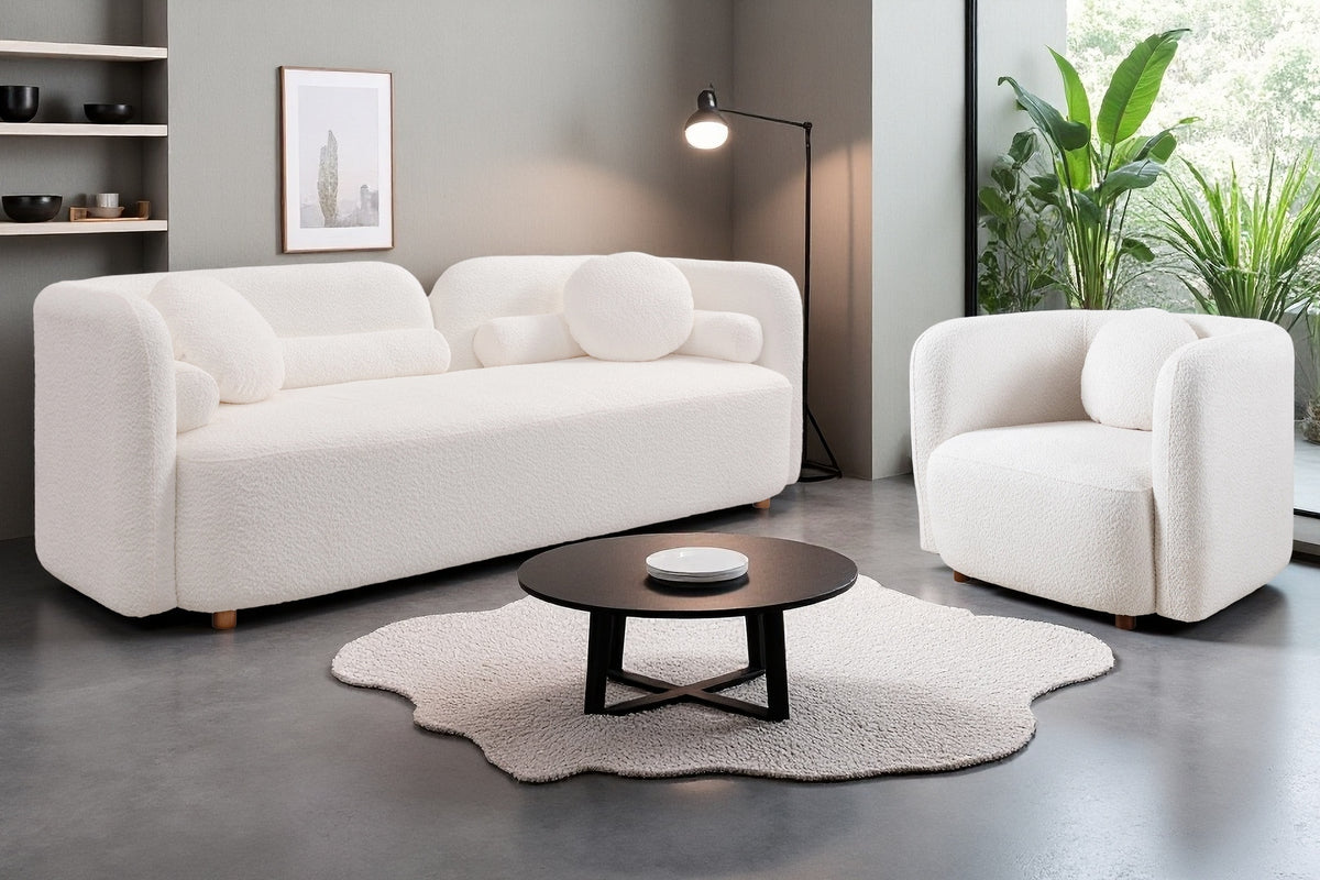 Gethin Boucle Sofa Set