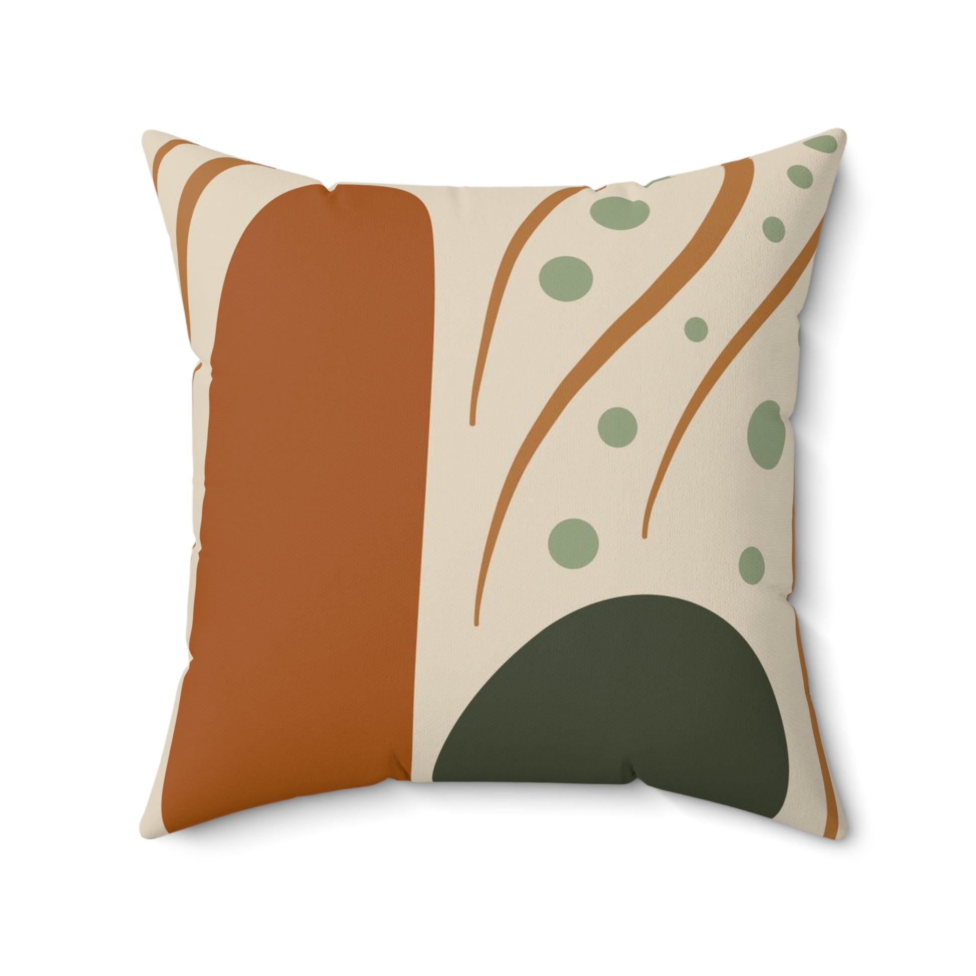 Spun Polyester Designer Square Accent Pillow - Revel Sofa 