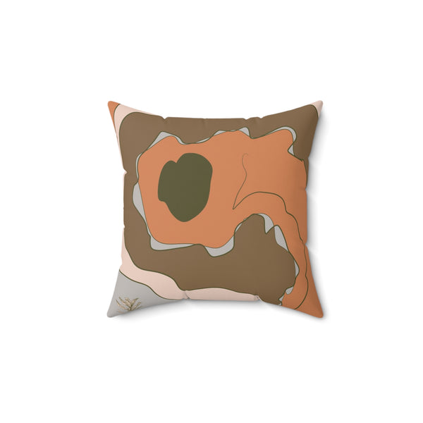 Spun Polyester Square Designer Accent Pillow - Revel Sofa