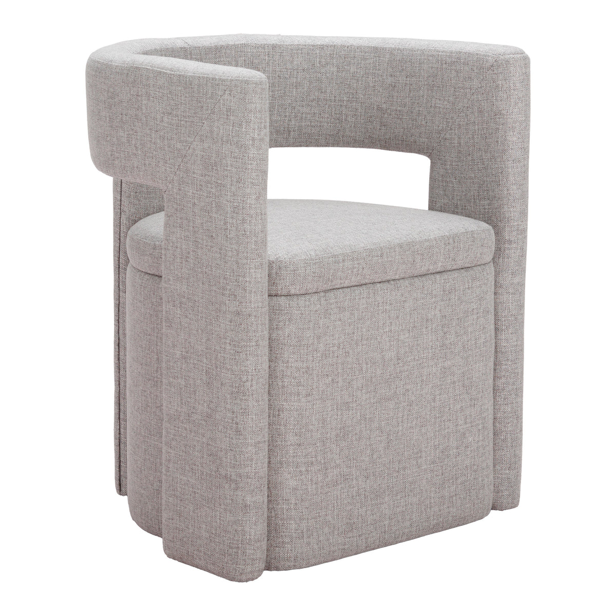 Papua Gray Dining Chair