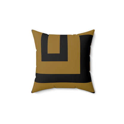 Spun Polyester Square Designer Accent Pillow - Revel Sofa 