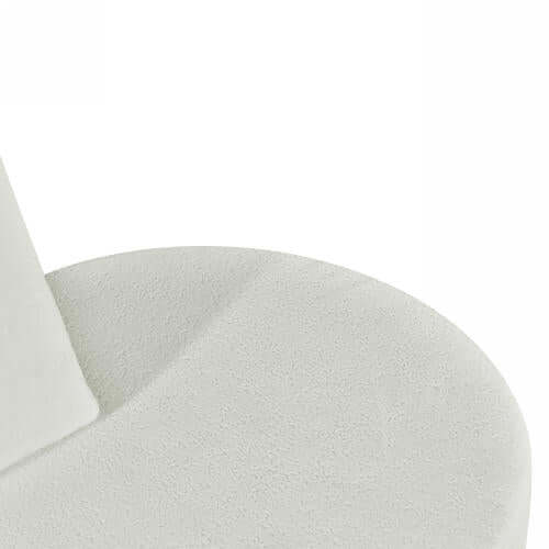 Modern Low Profile Modular Curved Foam Sofa 116' (4 Colors) close-up of soft cushioned texture.