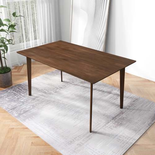 Carlos MCM Solid Wood Dining Table