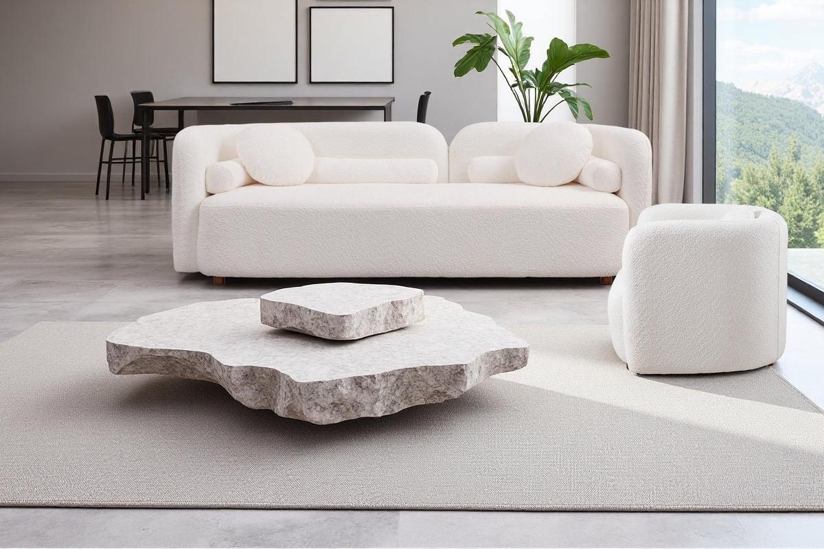 Gethin Boucle Sofa Set