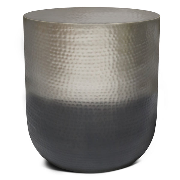 Nova Gray Metal End Table – 18.9
