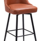 Keppel Swivel Barstool in Brown