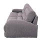 Cadenza Contemporary Gray Corduroy Sofa