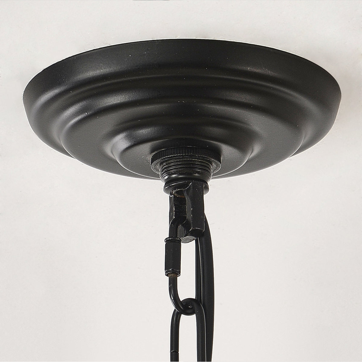 Daxton Black Iron 24-Light Chandelier 39.3 inch