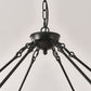 Vero Wagon Wheel Chandelier