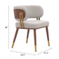 Brew Beige & Walnut Dining Chair