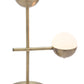 Waterloo White & Bronze Table Lamp