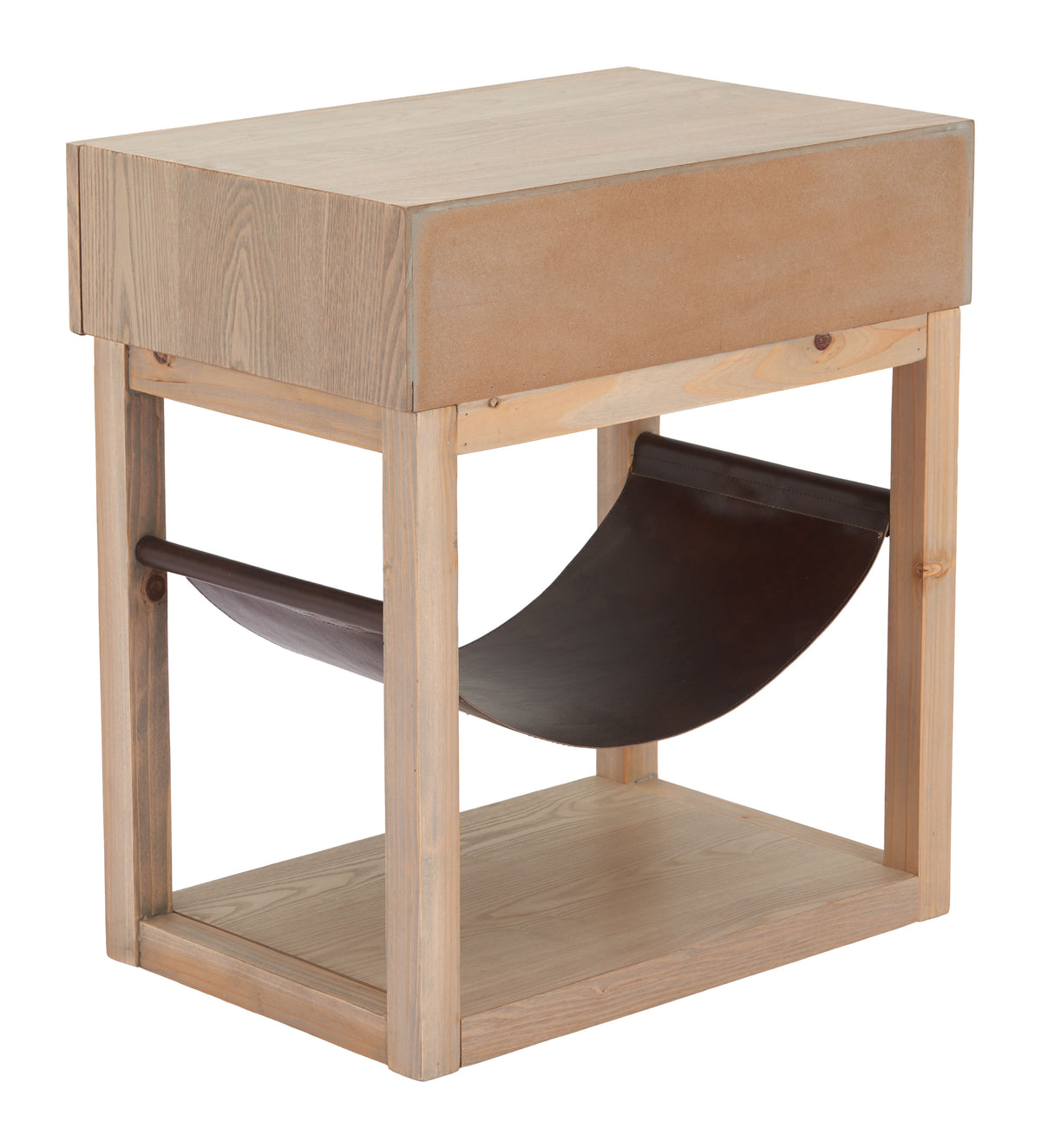 Haram Natural Side Table
