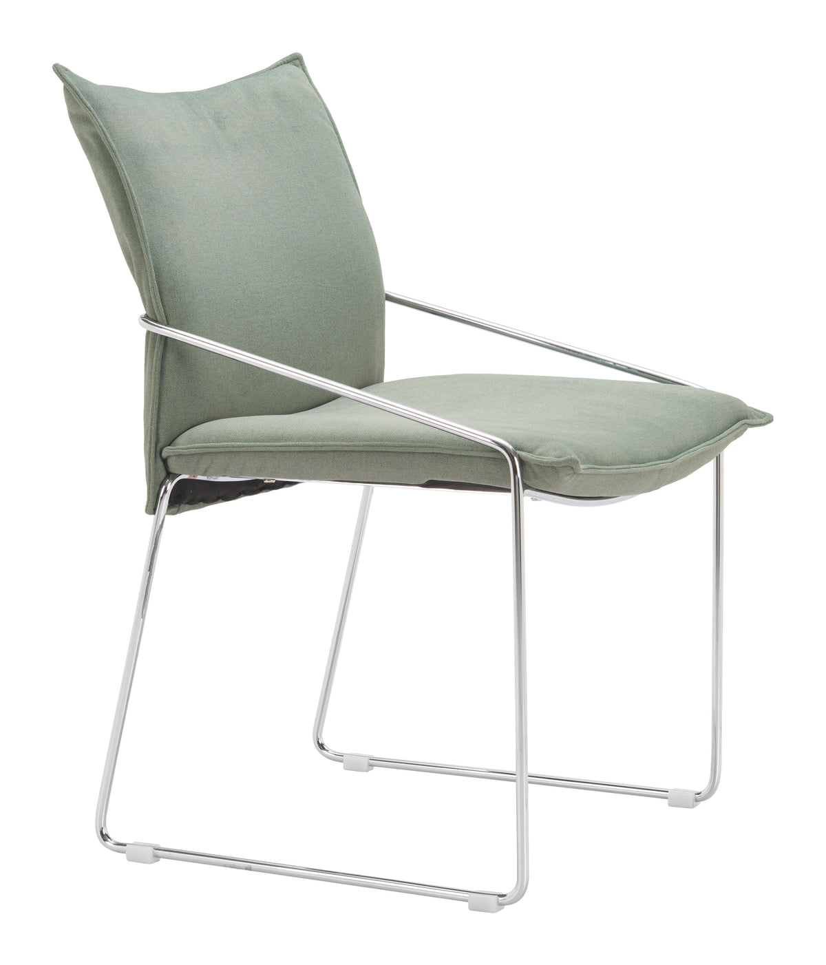 Pola Dining Chair (Set of 2) in Green