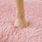 Grayson pink plush modular sofa