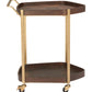 Stela Walnut Bar Cart