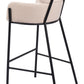 Bremor Barstool in Beige