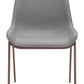 Magnus Dining Chair (Set of 2) in Slate Gray & Walnut