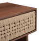 Amaria Natural & Walnut Nightstand