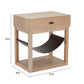 Haram Natural Side Table
