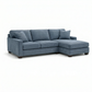 Clifford L-Shaped Sectional Sofa – Made in USA, 9 Fabric Options - Leslie Peacock - Fabric (9)