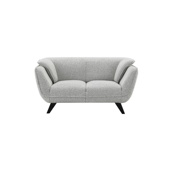 Nayeli Light Gray Boucle Loveseat – 65