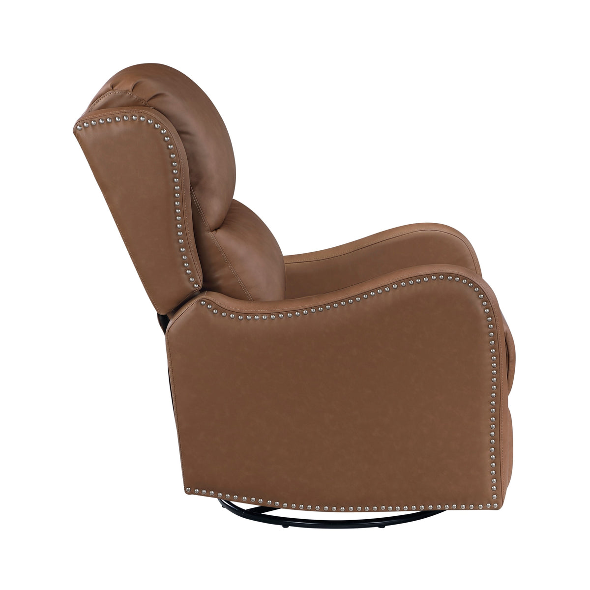 Alaric Leather Glider Recliner