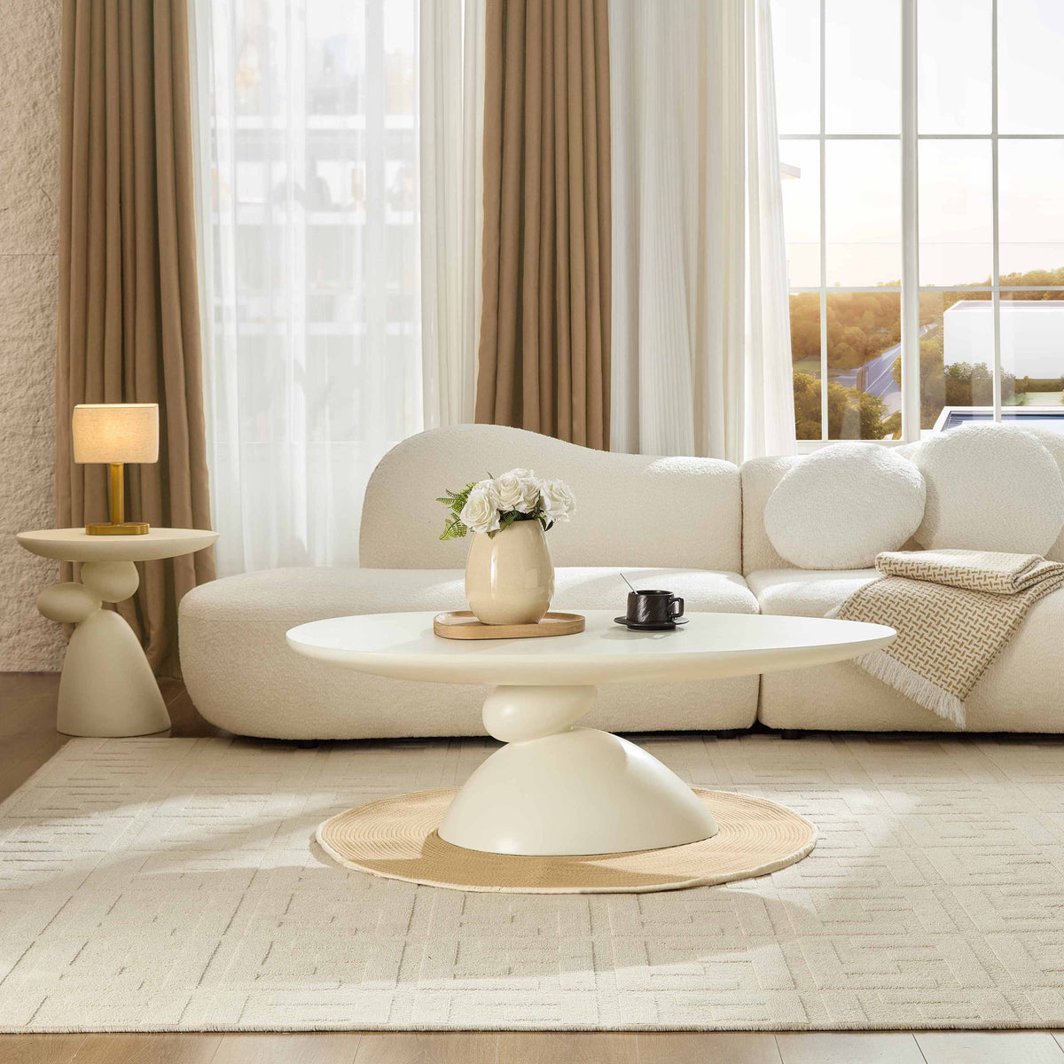Eira Oval Coffee Table
