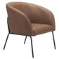Quinten Vintage Brown Accent Chair