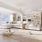 Modular Cloud Sofa Sectional w/ Ottoman 176' (2 Colors)