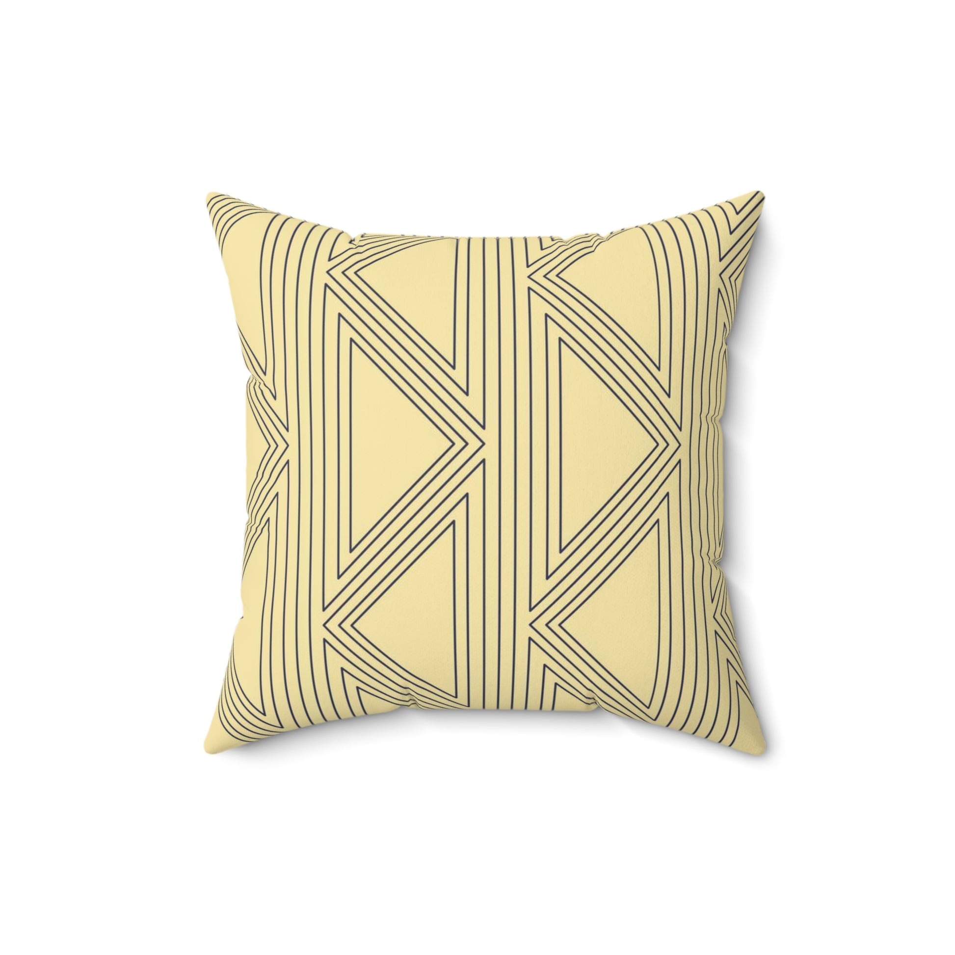 Spun Polyester Square Designer Accent Pillow - Revel Sofa 