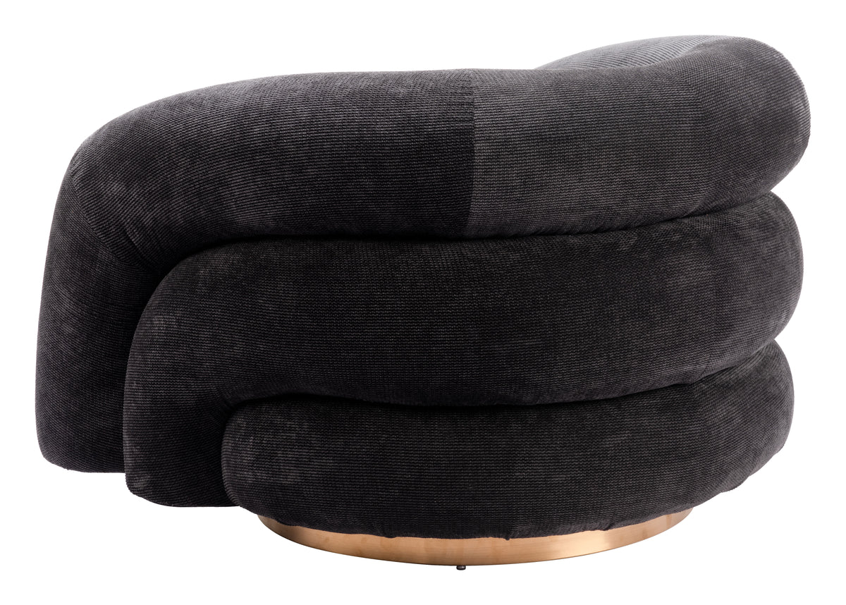 Havn Black Accent Chair