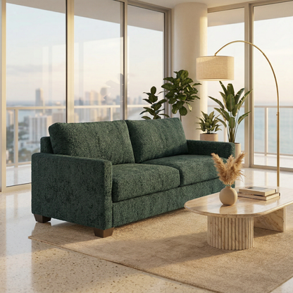 Damon American-Made Sofa – 92" Custom-Fabric Sofa