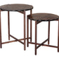 Gema Bronze Coffee Table Set (2-Piece)