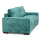 Modena Sofa 92" – Made in USA Square-Arm Sofa (7 Fabrics) - Hepburn Emerald - Fabric (11)