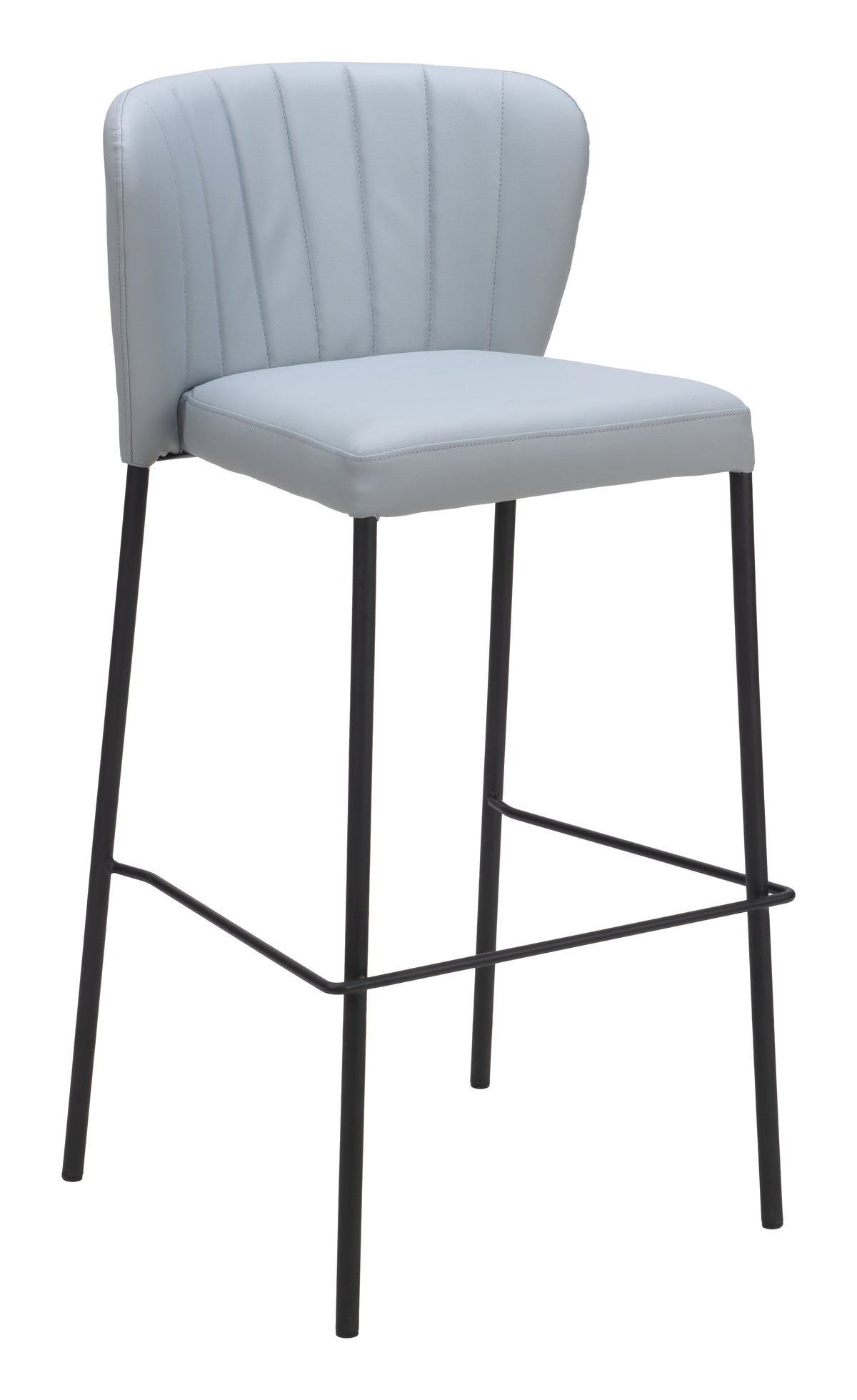Linz Barstool (Set of 2) in Gray