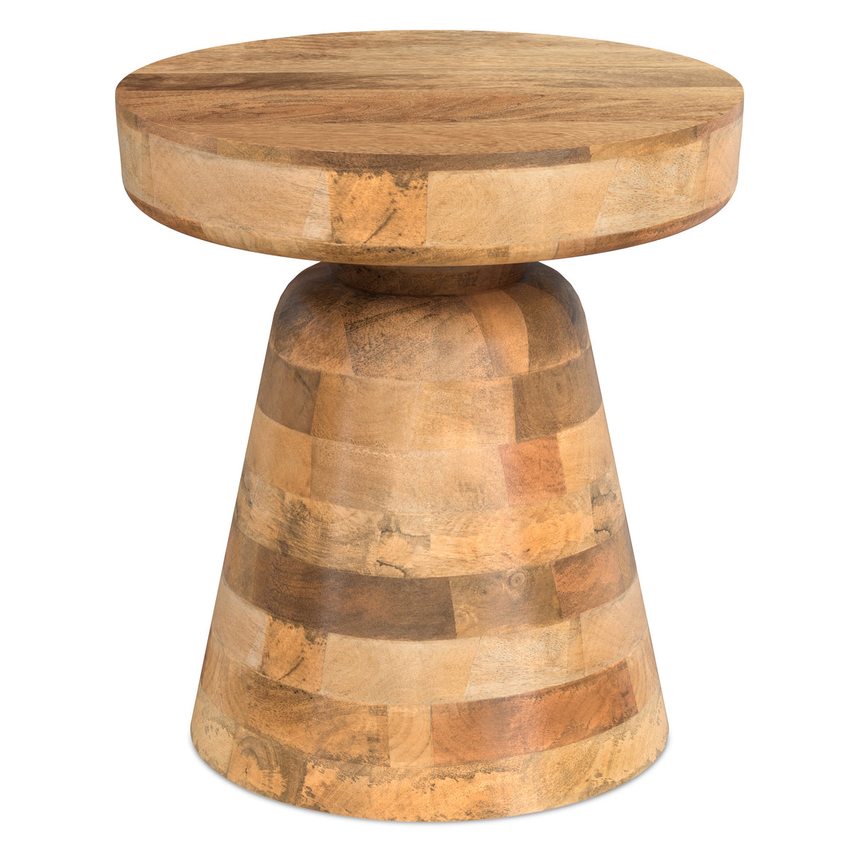 Robbie Solid Wood Accent End Table 16" – Natural – view 1