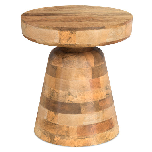 Robbie Natural Wood Accent Table – 16" Accent Table