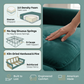 Irlanda Classic Sofa – 92" Rolled-Arm Made-in-USA Sofa - Velvet Antique Kelly Green - Velvet (13)