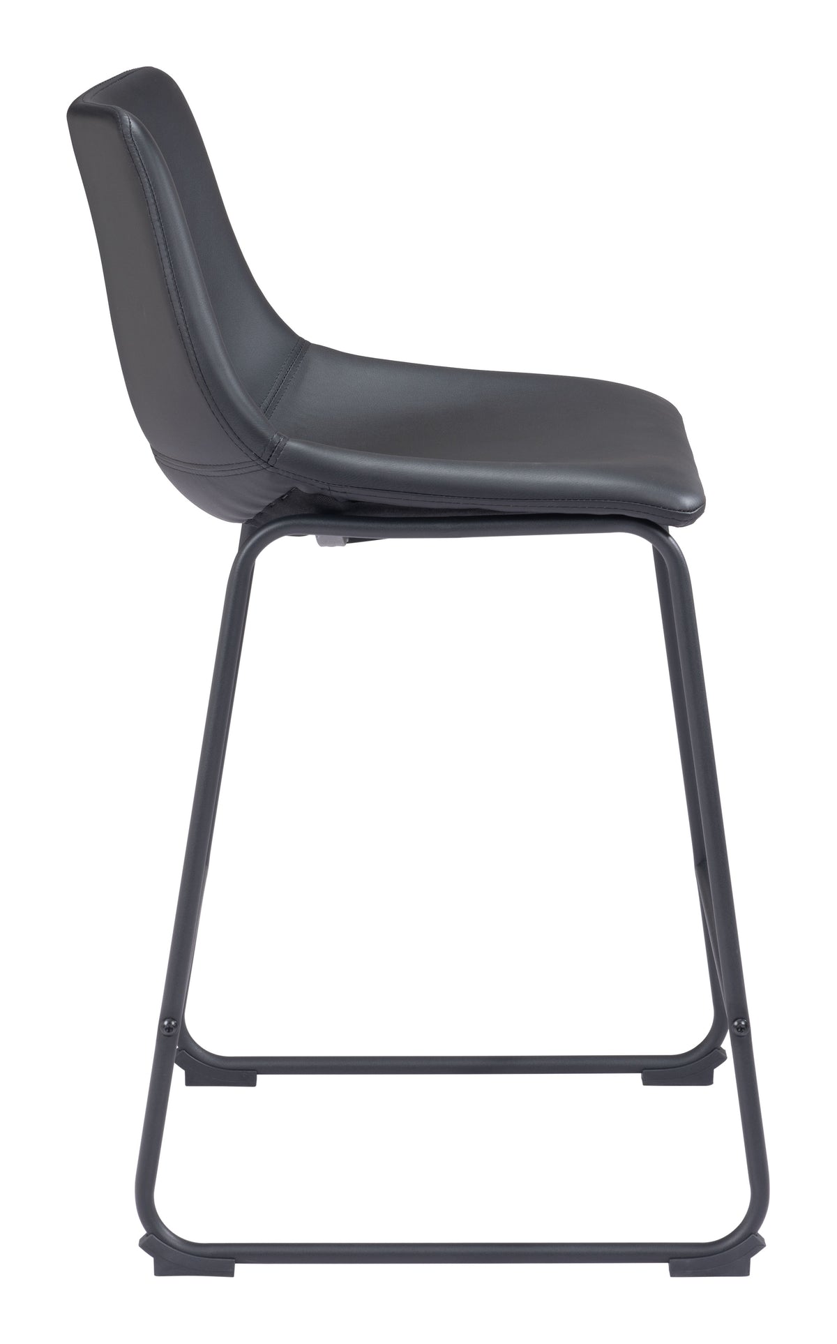 Smart Counter Stool (Set of 2) in Black