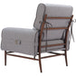 Klem Gray Accent Chair