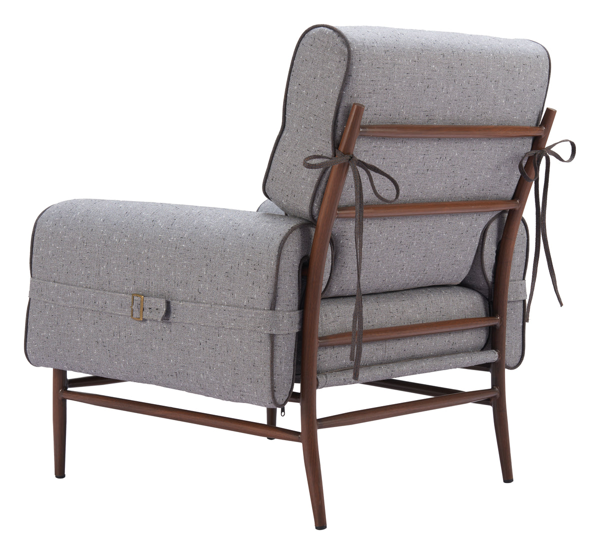 Klem Gray Accent Chair
