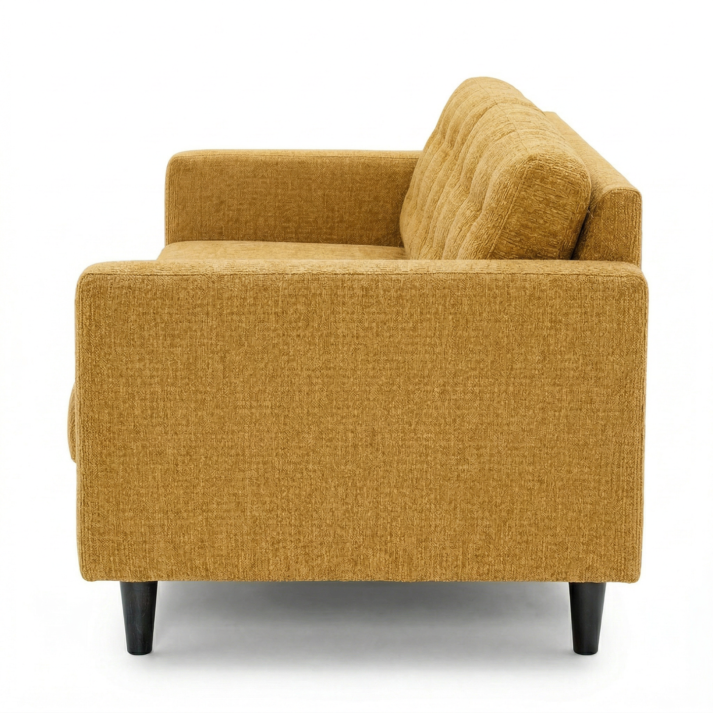 Talmadge Sofa – 92" Made-in-USA Sofa, Sage Green & Mustard Yellow - Hepburn Chai Tea - Mustard Yellow Fabric (10)